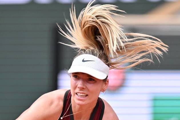 2025 Roland-Garros - Day 5 PARIS, FRANCE - MAY 29: Katie Boulter of United Kingdom reacts during her women s singles match against Madison Keys of United States during the Women s Singles Second Round match on Day Five of the 2025 French Open at Roland Garros in Paris, France on May 29, 2025. Mustafa Yalcin Anadolu Paris France. Editorial use only. Please get in touch for any other usage.  Copyright: x2025xAnadoluxMustafaxYalcinx