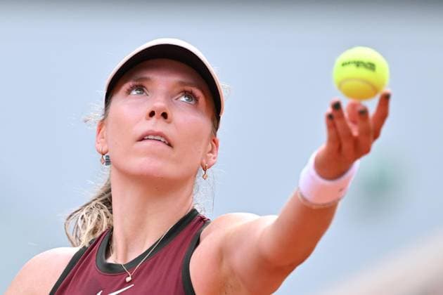 2025 Roland-Garros - Day 5 PARIS, FRANCE - MAY 29: Katie Boulter of United Kingdom reacts during her women s singles match against Madison Keys of United States during the Women s Singles Second Round match on Day Five of the 2025 French Open at Roland Garros in Paris, France on May 29, 2025. Mustafa Yalcin Anadolu Paris France. Editorial use only. Please get in touch for any other usage.  Copyright: x2025xAnadoluxMustafaxYalcinx