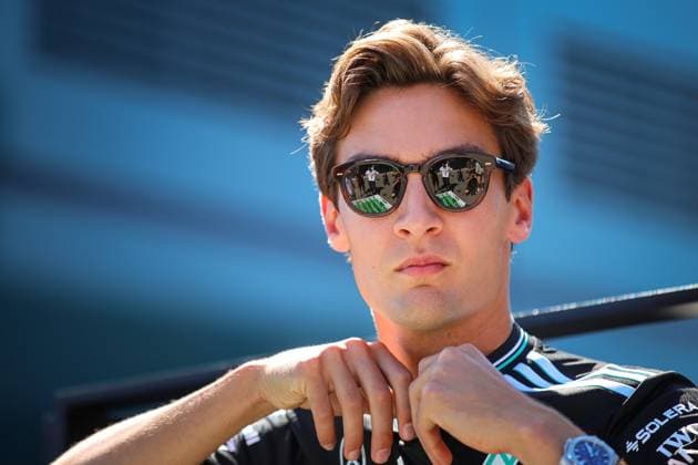 George Russell of Great Britain and Mercedes AMG Petronas F1 Team , Previews, F1 Grand Prix of Spain, on May 29, 2025 in Barcelona, Spain Photo by Diogo Cardoso DeFodi Images George Russell of Great Britain and Mercedes AMG Petronas F1 Team , Previews, F1 Grand Prix of Spain, Circuit de Barcelona Catalunya on May 29, 2025 in Barcelona, Spain Photo by Diogo Cardoso DeFodi Images