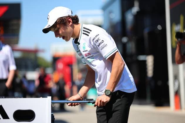 Andrea Kimi Antonelli of Italy and Mercedes AMG Petronas F1 Team , Previews, F1 Grand Prix of Spain, on May 29, 2025 in Barcelona, Spain Photo by Diogo Cardoso DeFodi Images Andrea Kimi Antonelli of Italy and Mercedes AMG Petronas F1 Team , Previews, F1 Grand Prix of Spain, Circuit de Barcelona Catalunya on May 29, 2025 in Barcelona, Spain Photo by Diogo Cardoso DeFodi Images