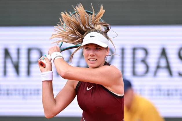 2025 Roland-Garros - Day 5 PARIS, FRANCE - MAY 29: Katie Boulter of United Kingdom reacts during her women s singles match against Madison Keys of United States (not seen) during the Women s Singles Second Round match on Day Five of the 2025 French Open at Roland Garros in Paris, France on May 29, 2025. Mustafa Yalcin Anadolu Paris France. Editorial use only. Please get in touch for any other usage.  Copyright: x2025xAnadoluxMustafaxYalcinx