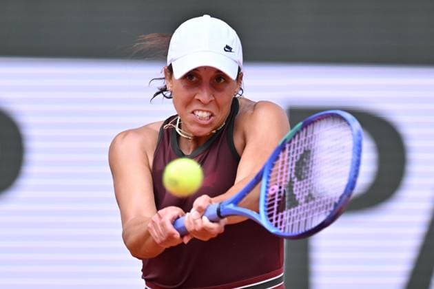 2025 Roland-Garros - Day 5 PARIS, FRANCE - MAY 29: Madison Keys of the United States in action against Katie Boulter (not seen) of United Kingdom during the Women s Singles Second Round match on Day Five of the 2025 French Open at Roland Garros in Paris, France on May 29, 2025. Mustafa Yalcin Anadolu Paris France. Editorial use only. Please get in touch for any other usage.  Copyright: x2025xAnadoluxMustafaxYalcinx