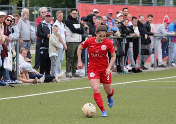 29 05 2025 xmgoodx Offenbach am Main, Soccer Hessenpokal 2024 2025 Semifinal Women Kickers Offenbach OFC FSV Hessen Wetzlar Franziska Marie Riepl 3, OFC Women
