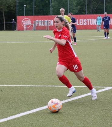 29 05 2025 xmgoodx Offenbach am Main, Football Hessenpokal 2024 2025 Semifinal Women Kickers Offenbach OFC FSV Hessen Wetzlar NataÅ¡a Petrov 10, OFC Women