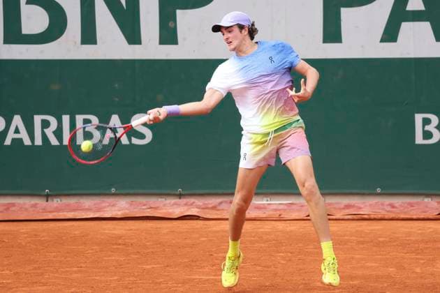 TENNIS : Roland Garros 2025 - Internationaux de France - 29 05 2025 Joao Fonseca (BRE) Vs Pierre-Hugues Herbert (FRA) ParisFrance  Copyright: xMichtofx