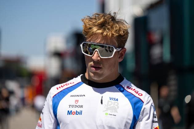 Liam Lawson Visa Cash App Racing Bulls F1 Team, New Zealand, 30 , ESP, Formula 1 World Championship, Aramco Grand Prix of Spain, Circuit de Barcelona Catalunya, Media Day, 2025 season, 29 05 2025 ESP, Formula 1 World Championship, Aramco Grand Prix of Spain, Circuit de Barcelona Catalunya, Media Day, 2025 season, 29 05 2025 Barcelona Copyright: xEibner-Pressefoto Memmlerx EP_MMR