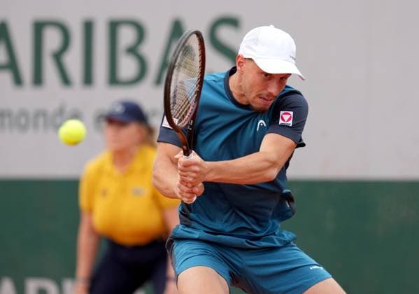 TENNIS - French Open 2025 PARIS,FRANCE,29.MAY.25 - TENNIS - ATP, Tennis Herren World Tour, French Open, Roland Garros, Grand Slam. Image shows Filip Misolic (AUT).  GEPAxpictures xMichaelxRiedler