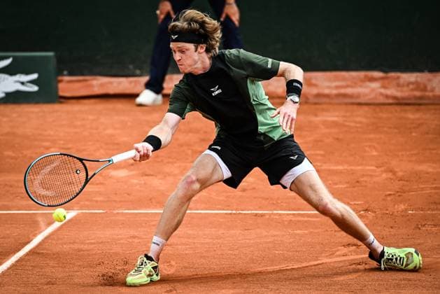 May 29, 2025, Paris, France, France: Andrey RUBLEV of Russia during the fifth day of Roland-Garros 2025, French Open 2025, Grand Slam tennis tournament at Roland-Garros Stadium on May 29, 2025 in Paris, France. Paris France - ZUMAm308 20250529_zsp_m308_019 Copyright: xMatthieuxMirvillex
