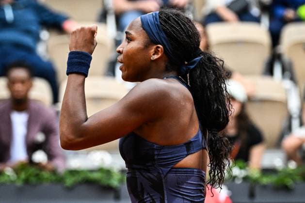 May 29, 2025, Paris, France, France: Coco GAUFF of United States celebrates his point during the fifth day of Roland-Garros 2025, French Open 2025, Grand Slam tennis tournament at Roland-Garros Stadium on May 29, 2025 in Paris, France. Paris France - ZUMAm308 20250529_zsp_m308_027 Copyright: xMatthieuxMirvillex