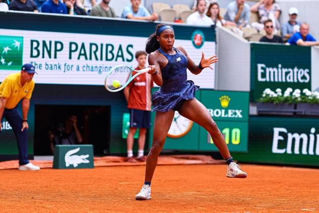2025.05.29 Paryz French Open Roland Garros 2025 Tereza Valentova - Coco Gauff N z Coco Gauff Foto Pawel Andrachiewicz PressFocus 2025.05.29 Paris Tennis French Open Roland Garros 2025 Tereza Valentova - Coco Gauff Coco Gauff Credit: Pawel Andrachiewicz PressFocus NEWSPIX.PL --- newspix.pl 