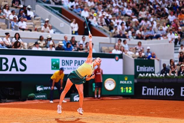 2025.05.29 Paryz French Open Roland Garros 2025 Tereza Valentova - Coco Gauff N z Tereza Valentova Foto Pawel Andrachiewicz PressFocus 2025.05.29 Paris Tennis French Open Roland Garros 2025 Tereza Valentova - Coco Gauff Tereza Valentova Credit: Pawel Andrachiewicz PressFocus NEWSPIX.PL --- newspix.pl 
