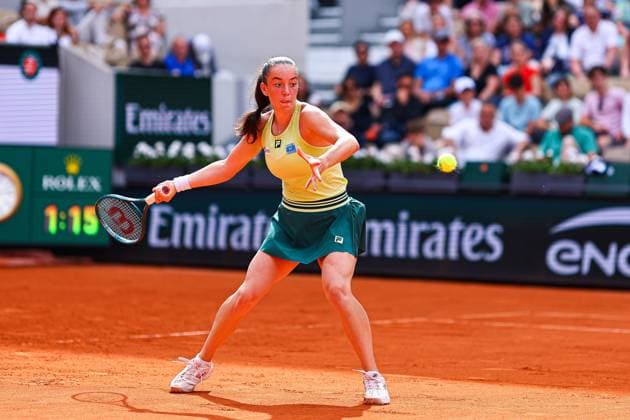 2025.05.29 Paryz French Open Roland Garros 2025 Tereza Valentova - Coco Gauff N z Tereza Valentova Foto Pawel Andrachiewicz PressFocus 2025.05.29 Paris Tennis French Open Roland Garros 2025 Tereza Valentova - Coco Gauff Tereza Valentova Credit: Pawel Andrachiewicz PressFocus NEWSPIX.PL --- newspix.pl 