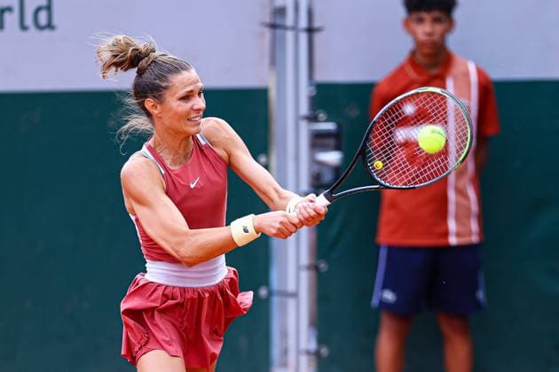 2025.05.29 Paryz French Open Roland Garros 2025 Monica Niculescu Katarzyna Piter - Leylah Fernandez Yulia Putintseva N z Katarzyna Piter Foto Pawel Andrachiewicz PressFocus 2025.05.29 Paris Tennis French Open Roland Garros 2025 Monica Niculescu Katarzyna Piter - Leylah Fernandez Yulia Putintseva Katarzyna Piter Credit: Pawel Andrachiewicz PressFocus NEWSPIX.PL --- newspix.pl 