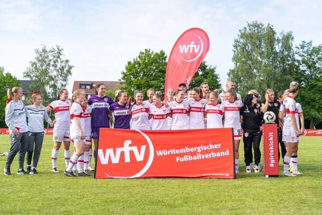 Cup Winner VfB Stuttgart Women, VfB Stuttgart vs VfL Herrenberg, Football, Women WFV Association Cup Final, Season 2024 2025, 29 05 2025, VfB Stuttgart vs VfL Herrenberg, Football, Women WFV Association Cup Final, Season 2024 2025, 29 05 2025 Stuttgart Copyright: xEibner-Pressefoto MaxxVogelx EP_MVL