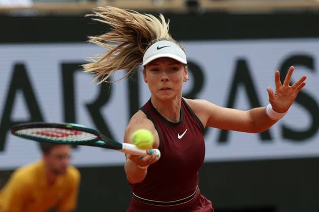 May 29, 2025, Paris, France: KATIE BOULTER of United Kingdom during the match against Madison Keys of USA in the second round of French Open 2025 at Roland Garros in Paris. Paris France - ZUMAc278 20250529_zsp_c278_019 Copyright: xMarcinxCholewinskix