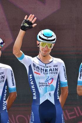 Antonio Tiberi (BAHRAIN VICTORIOUS) during Stage 18 - Morbegno-Cesano Maderno, Giro d Italia race in Morbegno, Italy, May 29 2025  Copyright: xDavidexVaninetti IPAxSportx xipa-agency.netx xx IPA_58389397 IPA_Agency_IPA58389397
