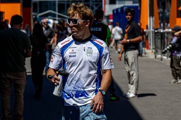 MONTMELO, SPAIN: Liam Lawson, racing for the Racing Bulls team during the 2025 Formula 1 Spanish Grand Prix at the Circuit de Barcelona-Catalunya in Montmelo, Spain
