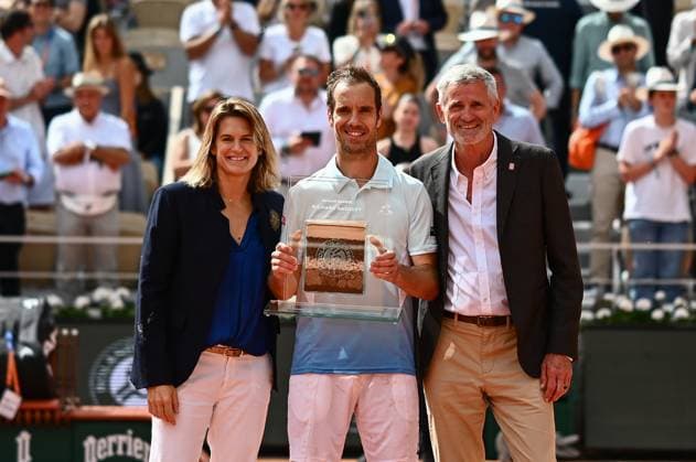 Tennis, French Open, farewell to Richard Gasquet