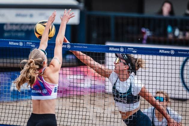 Beach volleyball, German Beach Tour in Hamburg