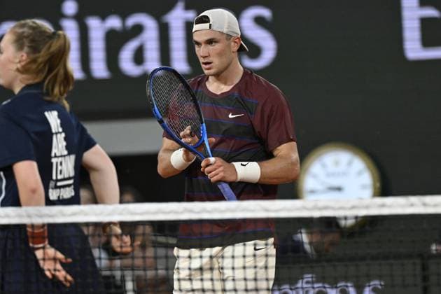 Tennis : Roland Garros 2025 - ITF - Tennis - Roland Garros 2025 - ITF - Jack Draper - Angleterre France  Copyright: xChryslenexCaillaudx xPsnewzx