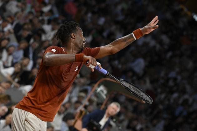 Tennis : Roland Garros 2025 - ITF - Tennis - Roland Garros 2025 - ITF - Gael Monfils - France France  Copyright: xChryslenexCaillaudx xPsnewzx