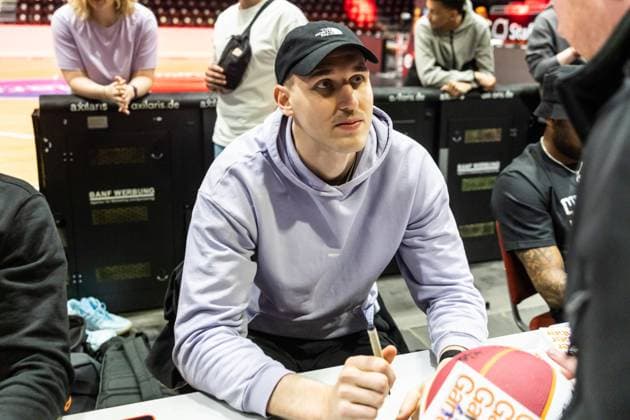 easyCredit Basketball Bundesliga, BBL, Season 2024 2025, Men 29 05 2025, Niners Chemnitz, End of season Jonas Richter Niners Chemnitz, No 7 Copyright Alexander Trienitz