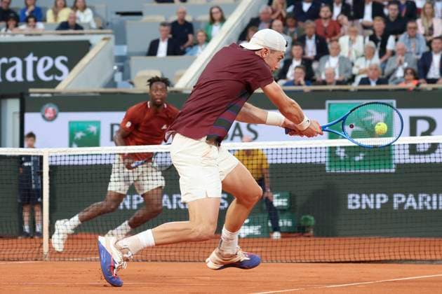 TENNIS : Roland Garros 2025 - Internationaux de France - 29 05 2025 Gael Monfils (FRA) Vs Jack Draper (GBR) ParisFrance  Copyright: xMichtofx