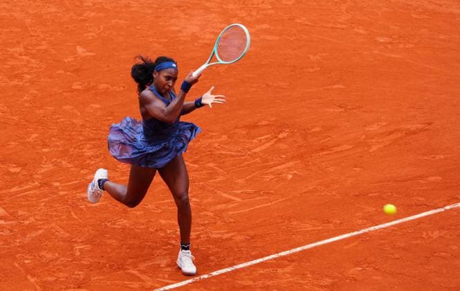 Coco Gauff French Open Tennis, Day Five, Tennis, Roland Garros, Paris, France - 29 May 2025 EDITORIAL USE ONLY No use with unauthorised audio, video, data, fixture lists, club league logos or live services. Online in-match use limited to 120 images, no video emulation. No use in betting, games or single club league player publications.  Copyright: xJavierxGarcia Shutterstockx 15328390hd
