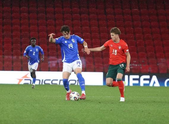 Football, U17 European Championship, Italy - Portugal