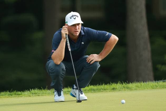 The Memorial Tournament Alex Noren of Sweden lines up his putt on the first green during the first round of The Memorial Tournament presented by Workday at Muirfield Village Golf Club in Dublin, Ohio, USA onThursday, May 29, 2025. Dublin Ohio United States  Copyright: xJorgexLemusx originalFilename:lemus-thememor250529_npUvt.jpg