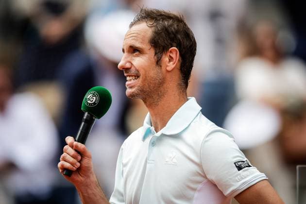 May 29, 2025, Paris, France, France: Richard GASQUET of France during the fifth day of Roland-Garros 2025, French Open 2025, Grand Slam tennis tournament at Roland-Garros Stadium on May 29, 2025 in Paris, France. Paris France - ZUMAm308 20250529_zsp_m308_050 Copyright: xMatthieuxMirvillex