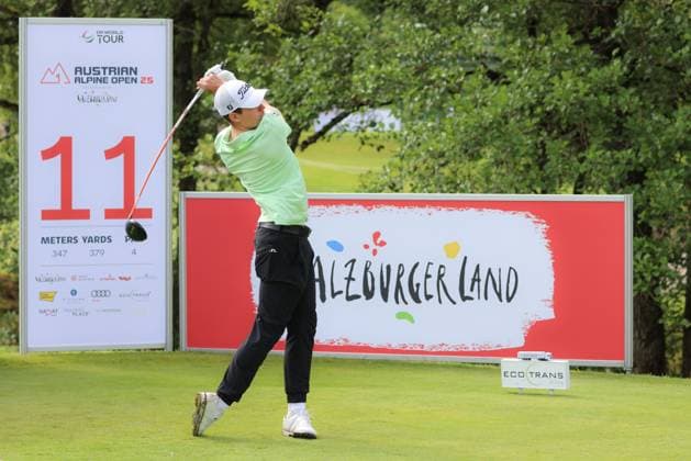 GOLF - Austrian Alpine Open HENNDORF,AUSTRIA,30.MAY.25 - GOLF - DP World Tour, Austrian Alpine Open, Golfclub Gut Altentann. Image shows Timon Baltl (AUT).  GEPAxpictures xMathiasxMandl