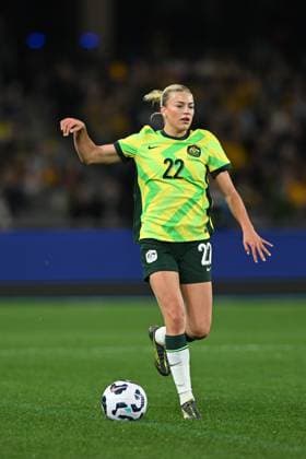 SOCCER AUSTRALIA ARGENTINA WOMEN, Charlotte Grant of Australia in action during the Women s friendly international match, Länderspiel, Nationalmannschaft between Australia and Argentina at Marvel Stadium in Melbourne, Friday, May 30, 2025. ( NO ARCHIVING, EDITORIAL USE ONLY MELBOURNE VICTORIA AUSTRALIA  Copyright: xJAMESxROSSx 20250530138074052824