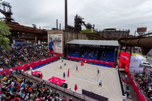 The Pro Tour Elite Beach volleyball, Beachvolleyball tournament in Ostrava, Czech Republic, May 30, 2025. (CTKxPhoto VladimirxPrycek) CTKPhotoP2025053003382  CTKPhotoP2025053003382