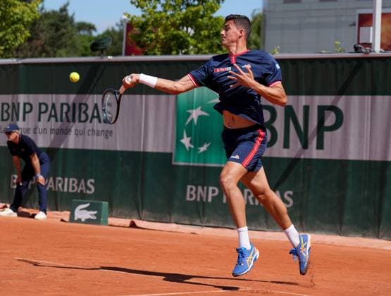TENNIS - French Open 2025 PARIS,FRANCE,30.MAY.25 - TENNIS - ATP, Tennis Herren World Tour, French Open, Roland Garros, Grand Slam. Image shows Alexander Erler (AUT).  GEPAxpictures xMichaelxRiedler