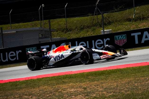 Formula 1 Aramco Gran Premio de Espana 2025 Gabriela Testa OVERTAKE MAXPPP - Barcelona 30 05 2025 06 HADJAR Isack (fra), Racing Bulls, action during the Formula 1 Aramco Gran Premio de Espana 2025, the 9th round of the 2025 FIA Formula 1 World Championship, WM, Weltmeisterschaft at the Circuit of Barcelona-Catalunya from May 29 to June 1, 2025, in Montmeló, Spain Barcelona Spain  Copyright: xOVERTAKE MAXPPPxGabrielaxTestax OVT202505305326 OVT202505305326