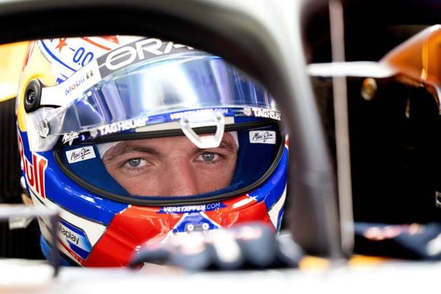 BARCELONA - Max Verstappen (Red Bull Racing) at the Circuit de Barcelona-Catalunya during the first free practice session ahead of the Spanish Grand Prix. ANP SANDER KING xVIxANPxSportx xxANPxIVx 529001144 originalFilename: 529001144.jpg