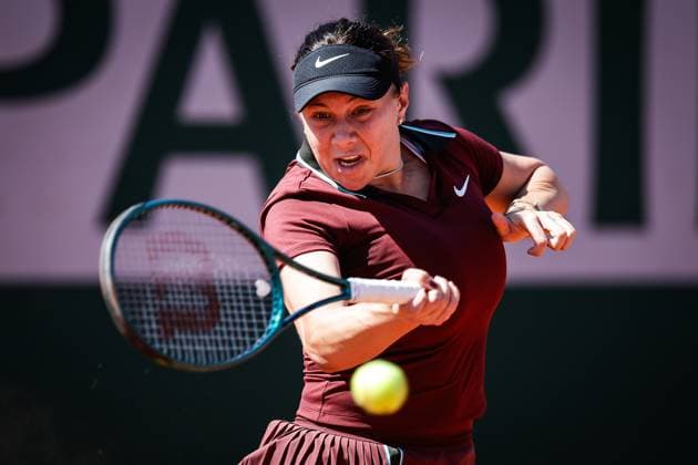 May 30, 2025, Paris, France, France: Amanda ANISIMOVA of United States during the sixth day of Roland-Garros 2025, French Open 2025, Grand Slam tennis tournament at Roland-Garros Stadium on May 30, 2025 in Paris, France. Paris France - ZUMAm308 20250530_zsp_m308_006 Copyright: xMatthieuxMirvillex