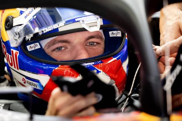 BARCELONA - Max Verstappen (Red Bull Racing) at the Circuit de Barcelona-Catalunya prior to the first free practice session ahead of the Spanish Grand Prix. ANP SANDER KING xVIxANPxSportx xxANPxIVx 529001846 originalFilename: 529001846.jpg