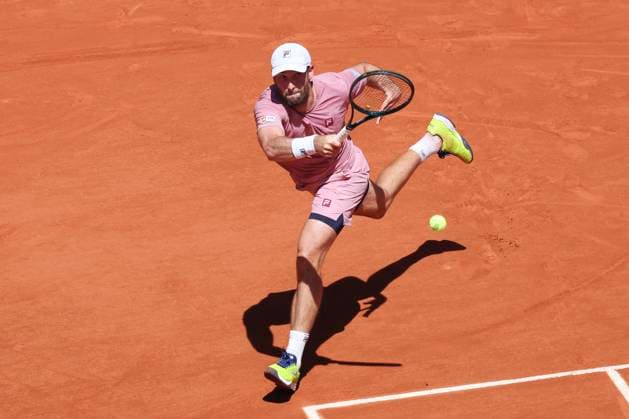 TENNIS : Roland Garros 2025 - Internationaux de France - 30 05 2025 Quentin Halys (FRA) Vs Holger Rune (DEN) ParisFrance  Copyright: xMichtofx