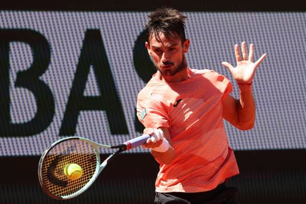 TENNIS : Roland Garros 2025 - Internationaux de France - 30 05 2025 Lorenzo Musetti (ITA) Vs Mariano Navone (ARG) ParisFrance  Copyright: xMichtofx