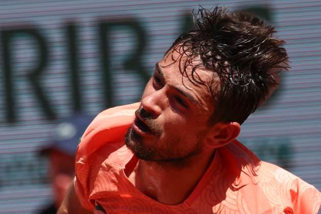 TENNIS : Roland Garros 2025 - Internationaux de France - 30 05 2025 Lorenzo Musetti (ITA) Vs Mariano Navone (ARG) ParisFrance  Copyright: xMichtofx