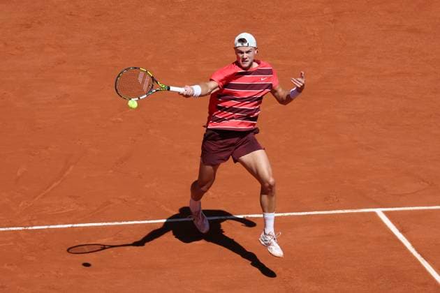 TENNIS : Roland Garros 2025 - Internationaux de France - 30 05 2025 Quentin Halys (FRA) Vs Holger Rune (DEN) ParisFrance  Copyright: xMichtofx