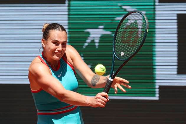 TENNIS : Roland Garros 2025 - Internationaux de France - 30 05 2025 Aryna Sabalenka (RUS) Vs Olga Danilovic (SRB) ParisFrance  Copyright: xMichtofx