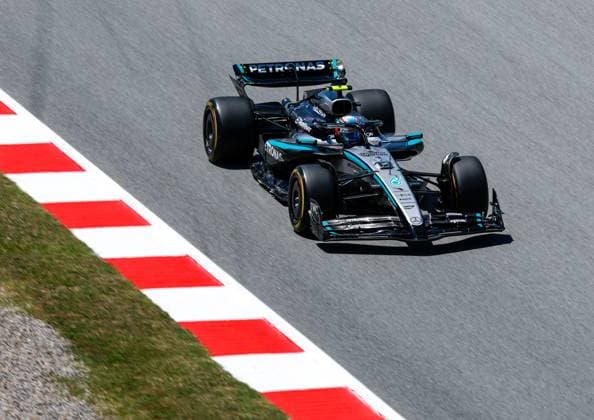 12 Andrea Kimi Antonelli ITA, Mercedes AMG Petronas F1 Team , F1 Grand Prix of Spain at Circuit de Barcelona Catalunya on May 30, 2025 in Barcelona, Spain Photo by HOCH ZWEI Barcelona Spain