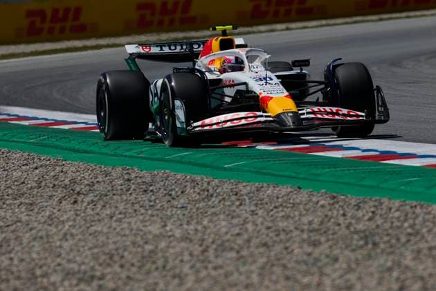 F1 Grand Prix of Spain - Practice Liam Lawson of New Zealand driving the (30) Visa Cash App Racing Bulls Formula One Team VCARB 02 on track during practice ahead of the F1 Grand Prix of Spain at Circuit de Barcelona-Catalunya on May 30, 2025, in Barcelona, Spain. Barcelona Circuit de Barcelona-Catalunya Catalunya Spain RL_F1GPESP2025_000225 Copyright: xRicardoxLarreinax