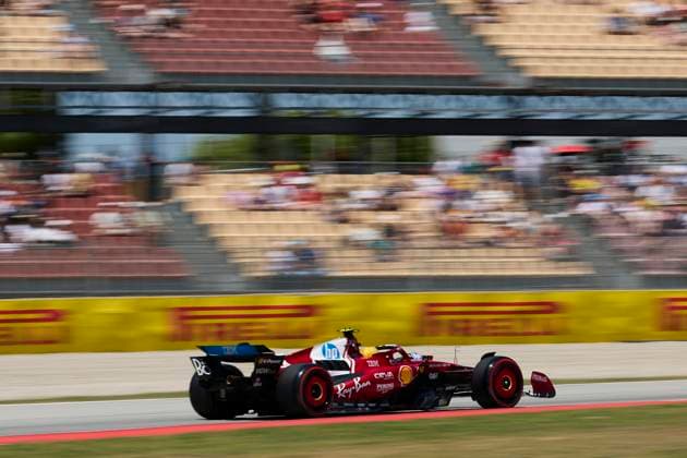 F1 Grand Prix of Spain - Practice Lewis Hamilton of Great Britain driving the (44) Scuderia Ferrari SF-25 on track during practice ahead of the F1 Grand Prix of Spain at Circuit de Barcelona-Catalunya on May 30, 2025, in Barcelona, Spain. Barcelona Circuit de Barcelona-Catalunya Catalunya Spain RL_F1GPESP2025_000247 Copyright: xRicardoxLarreinax