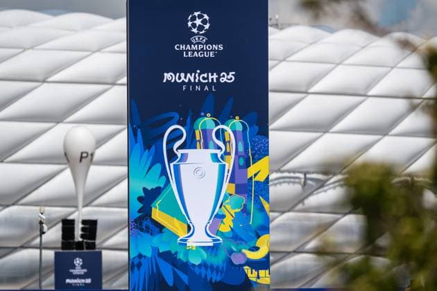 Football, CL Final in Munich, Paris St. Germain - Inter Milan, Munich Football Arena