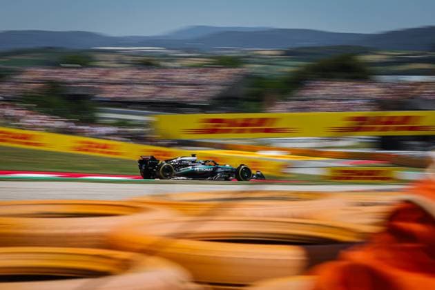Bilder des Jahres 2025, Sport 05 Mai Sport Bilder des Tages 63 George Russell (GBR, Mercedes-AMG Petronas F1 Team), F1 Grand Prix of Spain at Circuit de Barcelona-Catalunya on May 30, 2025 in Barcelona, Spain. (Photo by HOCH ZWEI) Barcelona Spain *** 63 George Russell GBR, Mercedes AMG Petronas F1 Team , F1 Grand Prix of Spain at Circuit de Barcelona Catalunya on May 30, 2025 in Barcelona, Spain Photo by HOCH ZWEI Barcelona Spain