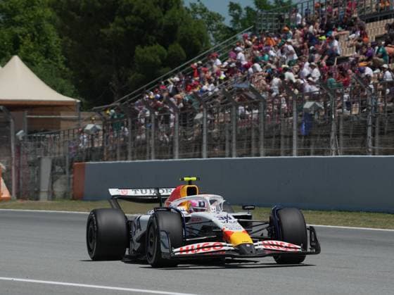 Formula 1 Aramco Grand Prix of Spain 2025 30 05 2025, Circuit de Catalunya, Barcelona, Formula 1 Aramco Grand Prix of Spain 2025 , pictured Liam Lawson NZL , Visa Cash App RB Formula One Team nordphotoxGmbHx xBratic nph00250